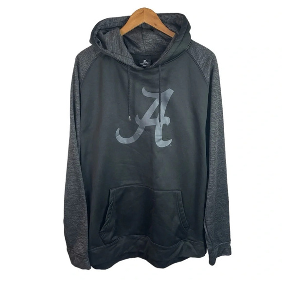 B7 Mens Colosseum Alabama Crimson Tide Performance Hoodie Sweatshirt XXL - Picture 1 of 5